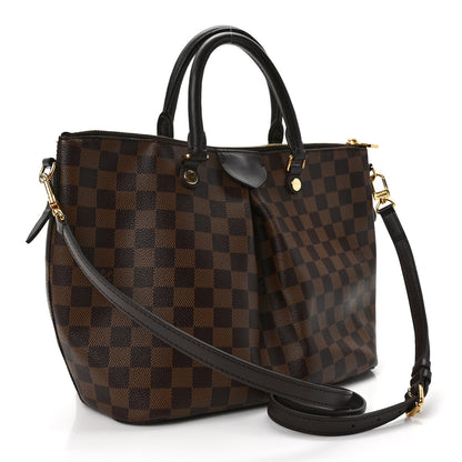 Louis Vuitton Damier Ebene Siena MM 3 of 10