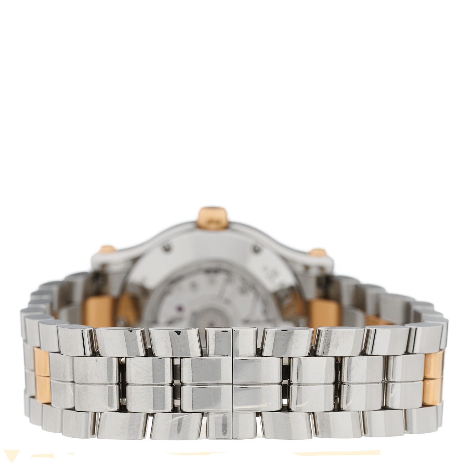 Chopard Stainless Steel 18K Rose Gold 5 Diamond 30mm Happy Sport Automatic Watch 3 of 4