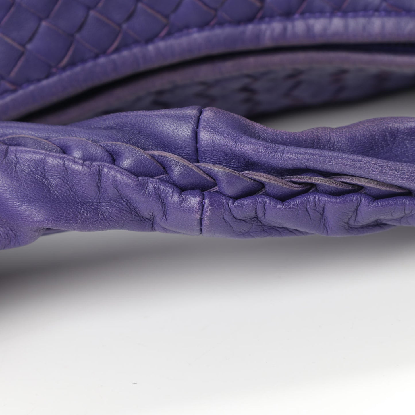 Nappa Intrecciato Large Belly Veneta Hobo Anemone