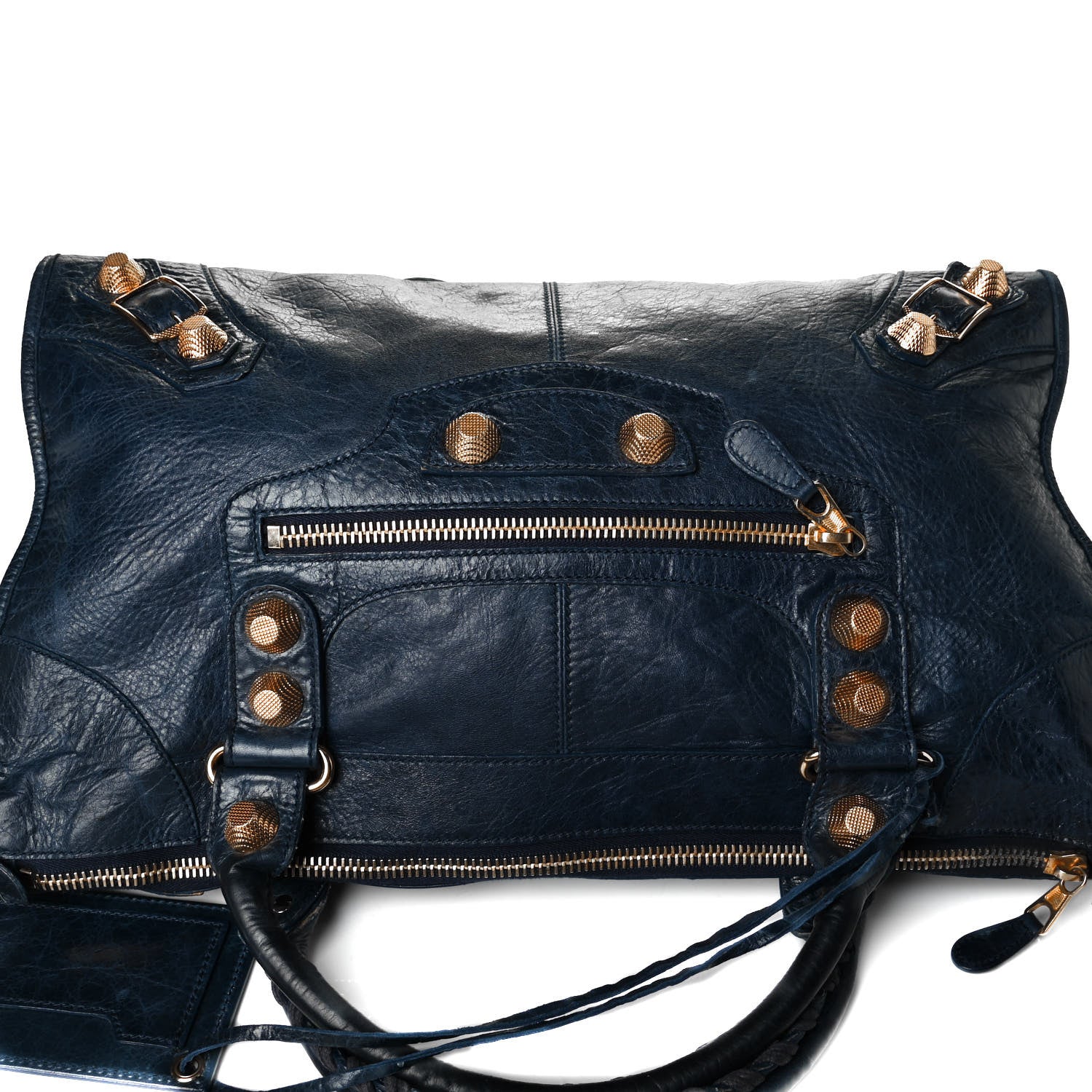 Balenciaga Agneau Giant 21 Gold Hardware Work Marine 5 of 7