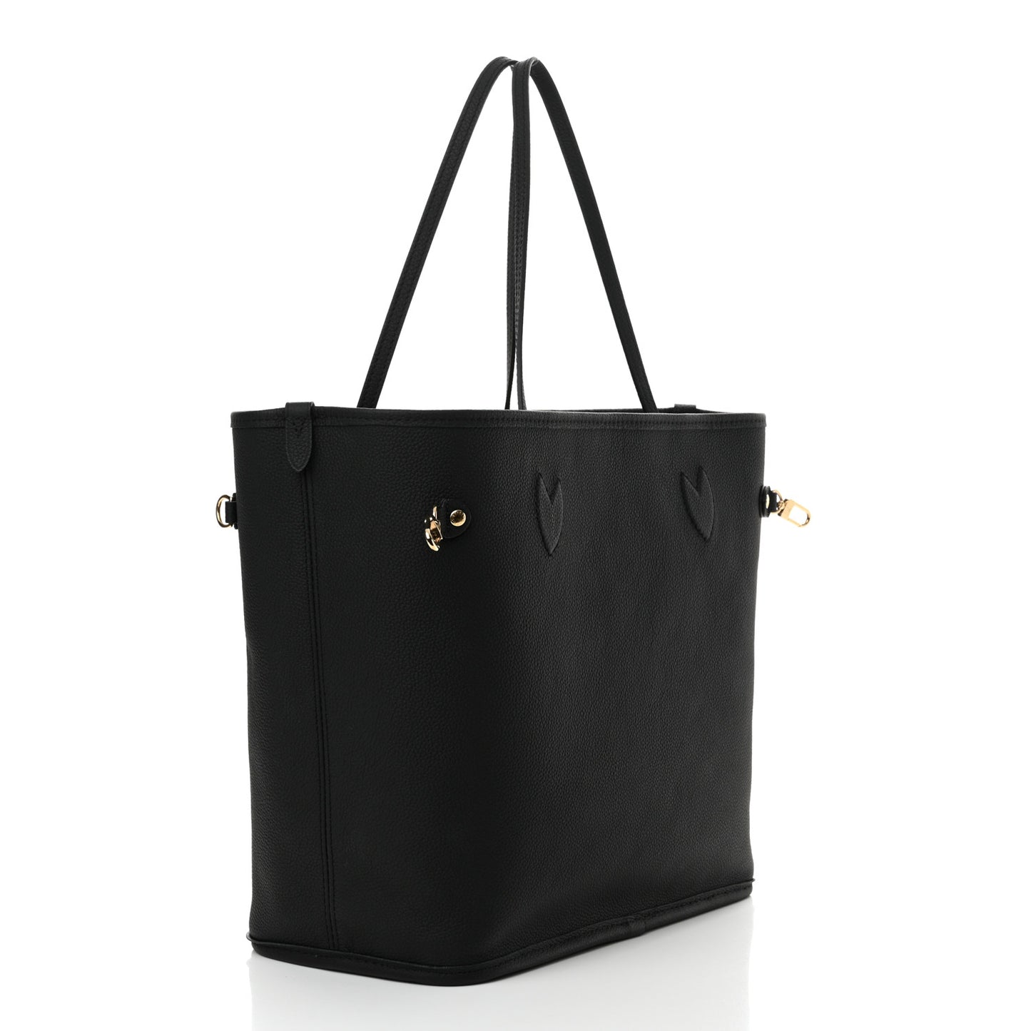 Monogram Calfskin Neo Neverfull Inside Out MM Black