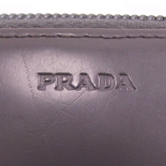 Prada Calfskin Zip Around Wallet 8 of 8