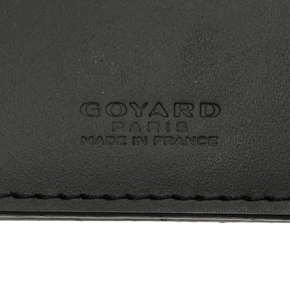 Goyard Goyardine Grenelle Passport Wallet Black Gold 6 of 7
