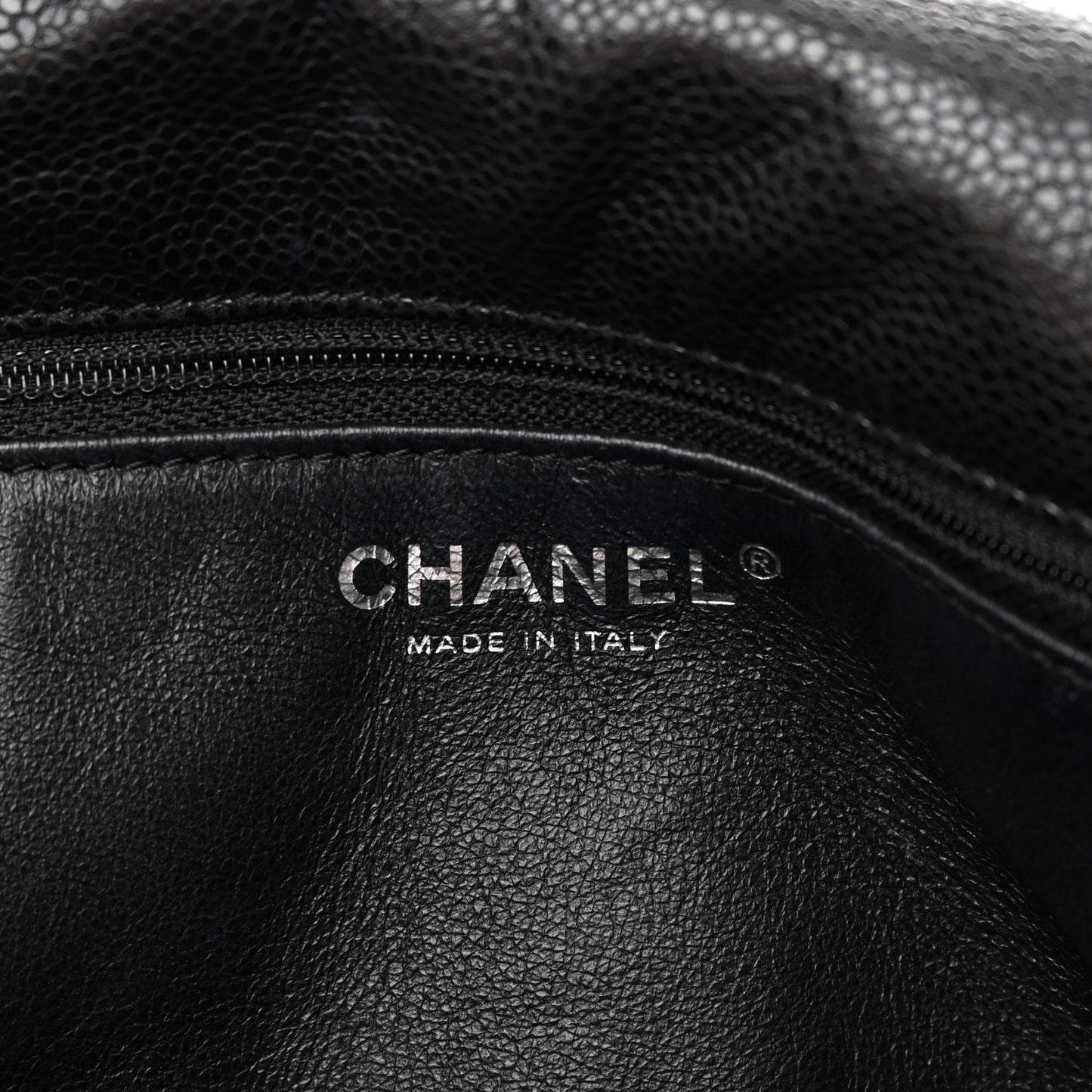 Caviar Timeless CC Accordion Flap Black