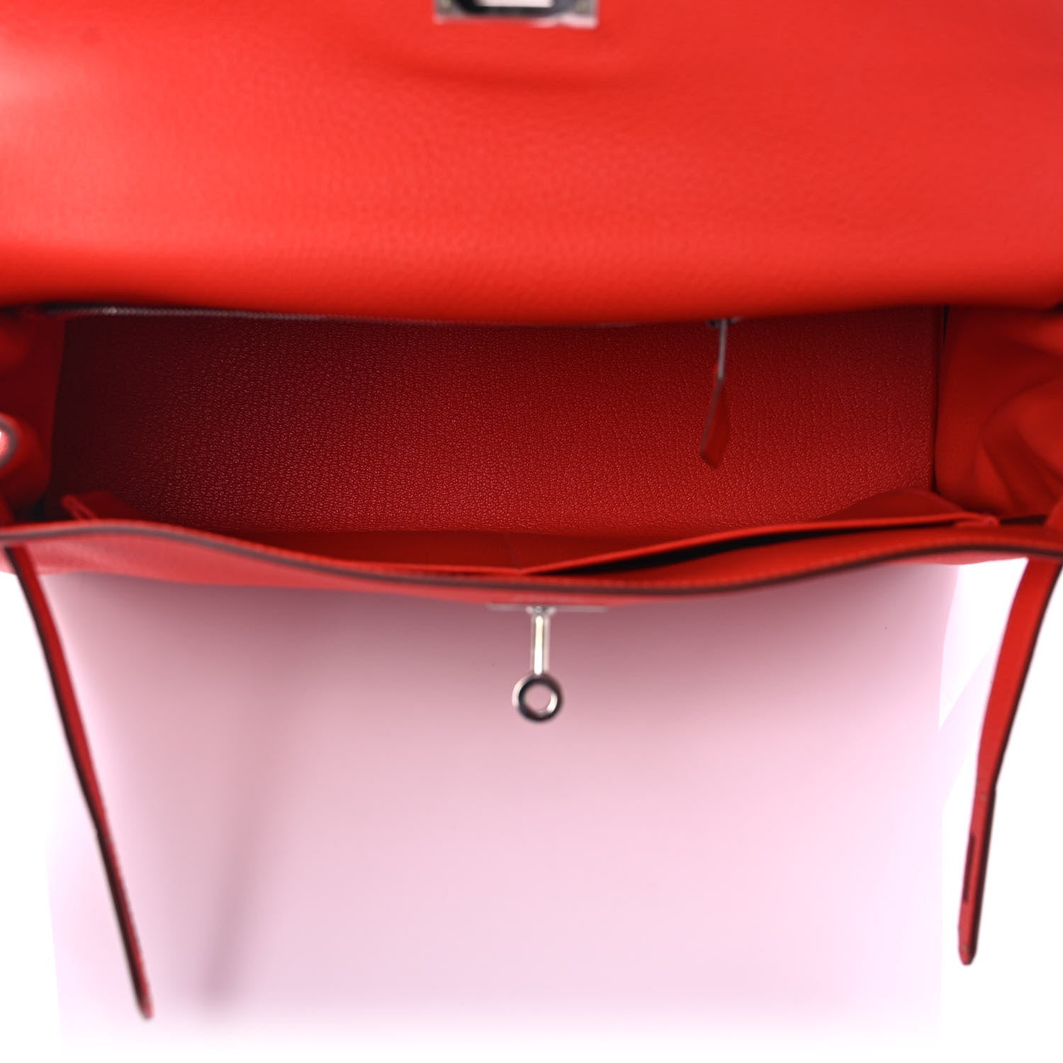 Hermes Togo Kelly Retourne 32 Capucine 5 of 10