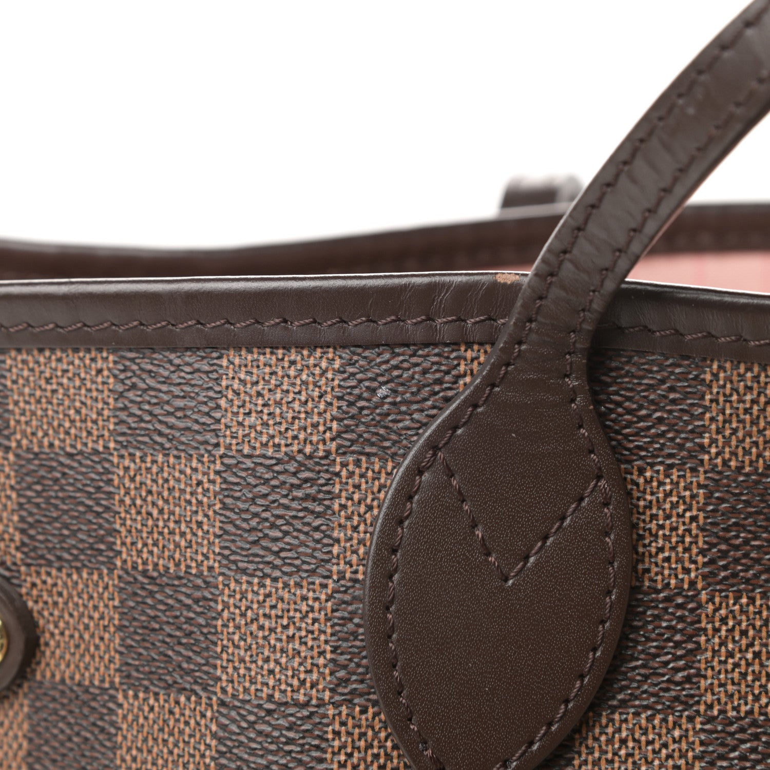 Louis Vuitton Damier Ebene Neo Neverfull MM Rose Ballerine 15 of 18