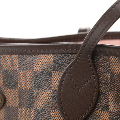 Louis Vuitton Damier Ebene Neo Neverfull MM Rose Ballerine 15 of 18