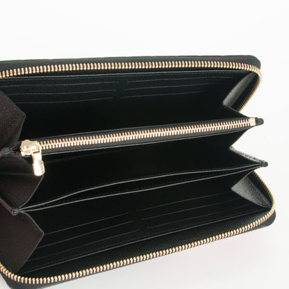 Louis Vuitton Epi Damier Race Zippy Wallet Black Yellow 5 of 7