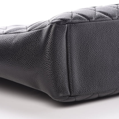 Chanel Caviar Quilted Petit Shopping Tote PST Black 8 of 9