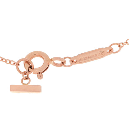 Tiffany 18K Rose Gold Small T Smile Pendant Necklace 5 of 6