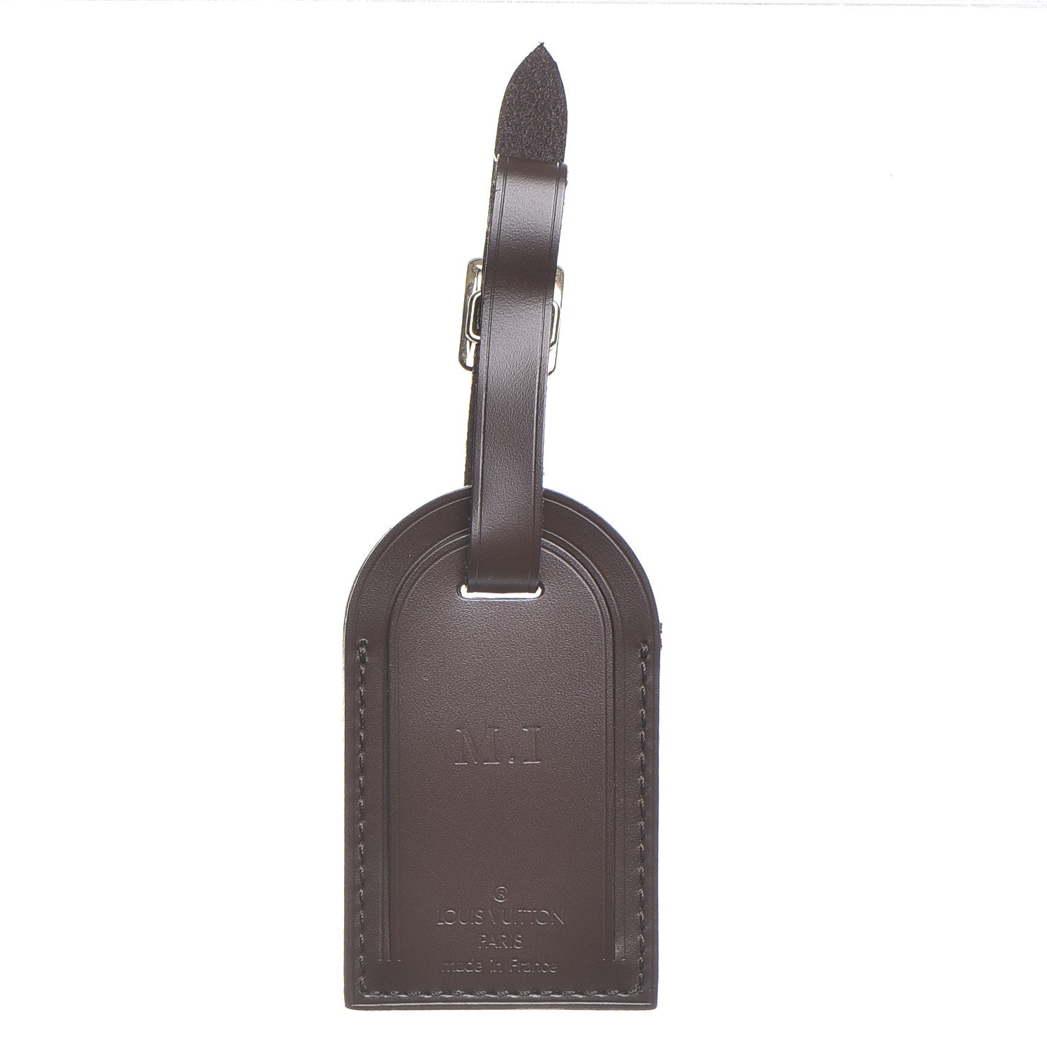 Louis Vuitton Calfskin Luggage Tag Ebene 1 of 4