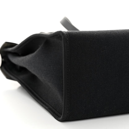Hermes Military Toile Vache Hunter Herbag Zip PM 31 Black 9 of 11