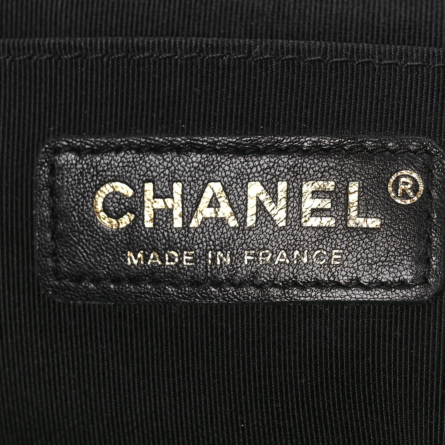 Chevron Quilted Medium Statement Flap Black