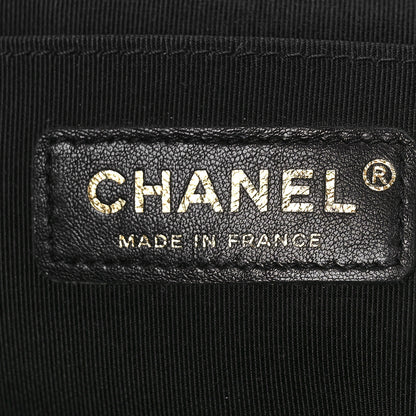 Chanel Chevron Quilted Medium Statement Flap Black 6 of 9