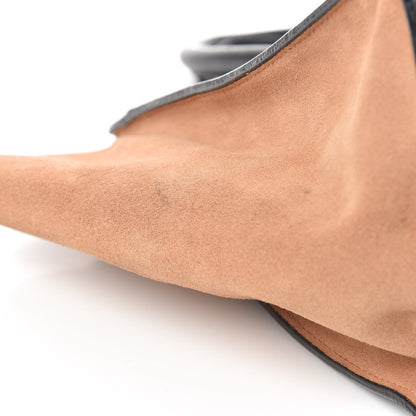 Celine Satin Calfskin Suede Mini Tri-Color Luggage Seashell 10 of 15