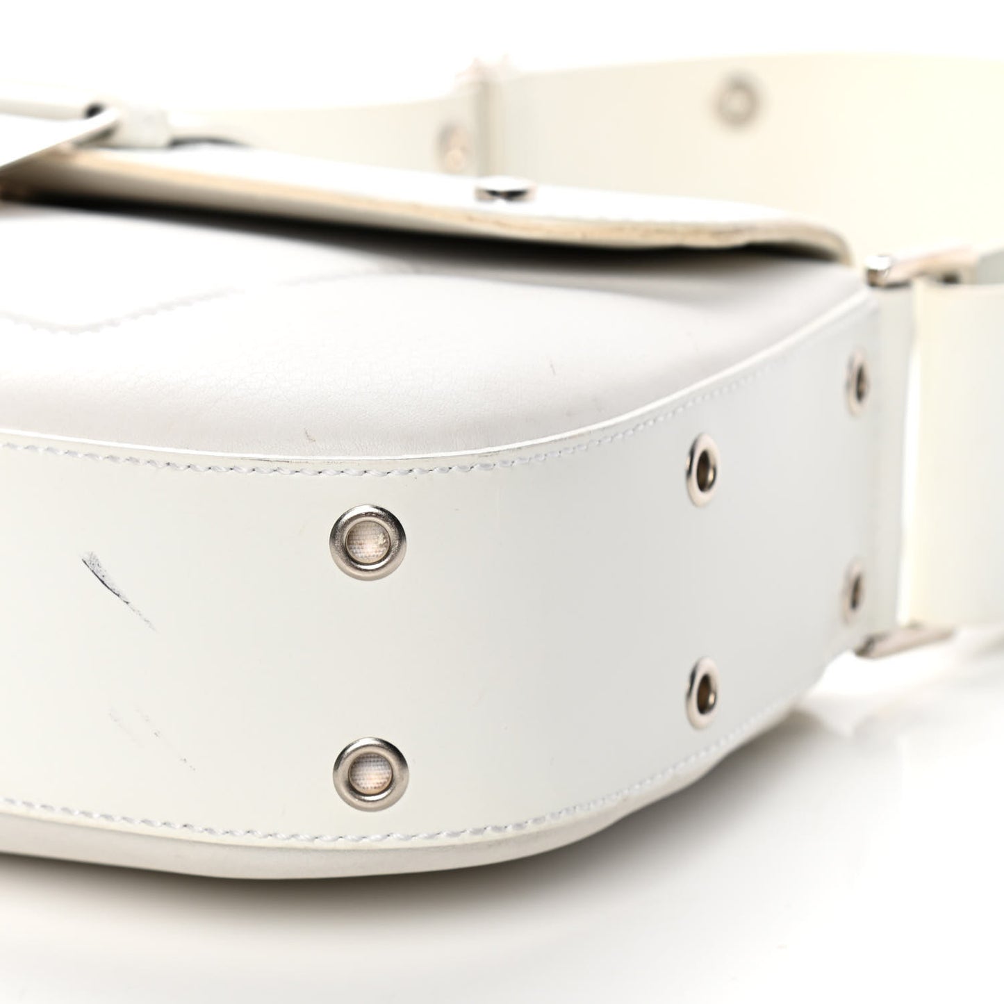 Calfskin Street Chic Bag White