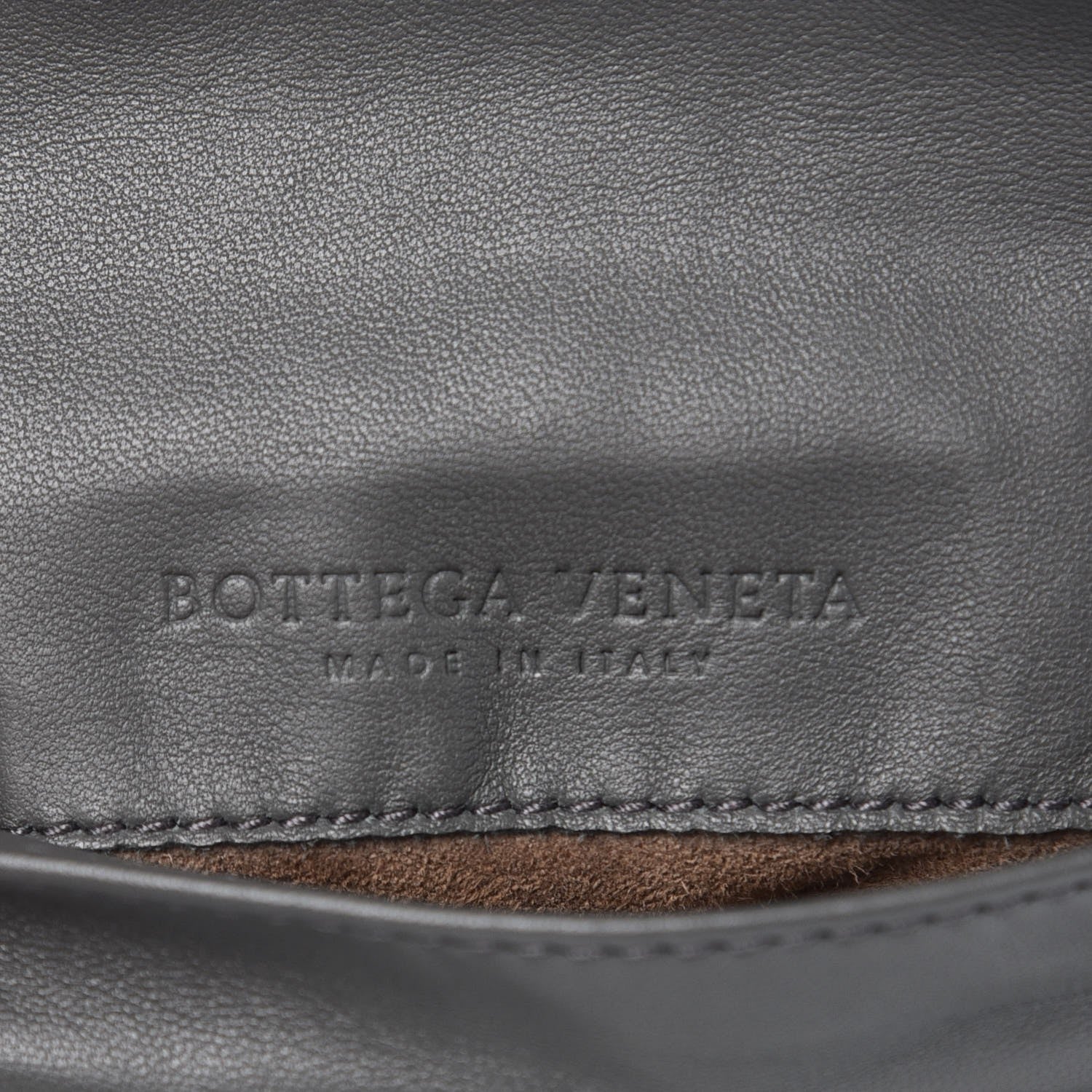 Bottega Veneta Nappa Intrecciato Mini Chain Messenger Light Grey 6 of 8