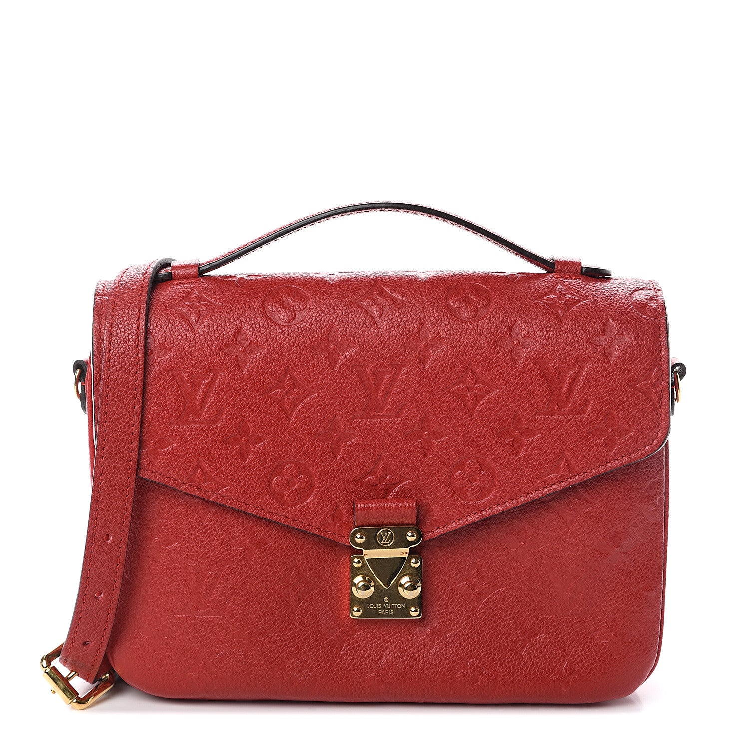 Louis Vuitton Empreinte Pochette Metis Scarlet 1 of 8