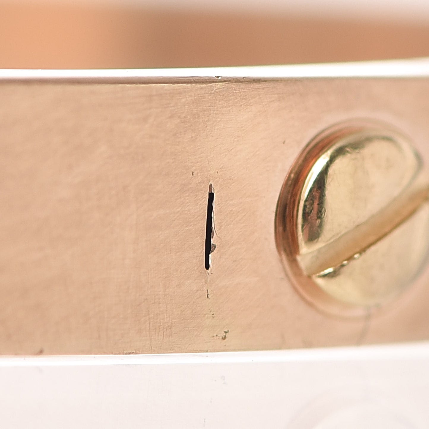 18K Yellow Gold LOVE Bracelet 21