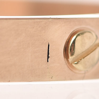 Cartier 18K Yellow Gold LOVE Bracelet 21 5 of 6