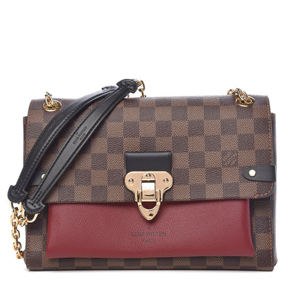 Louis Vuitton Damier Ebene Vavin PM Bordeaux 1 of 10
