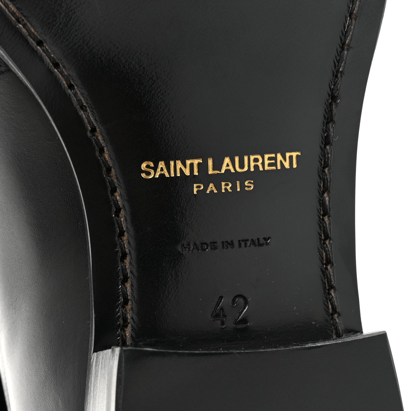 Calfskin Wyatt 30 Jodhpur Boots 42 Black