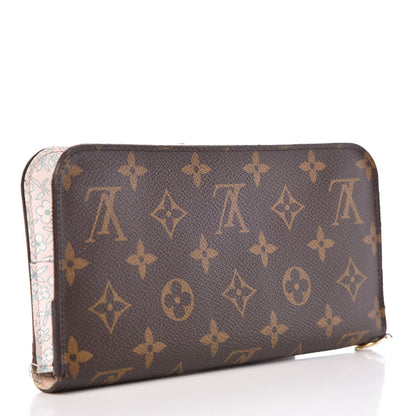 Louis Vuitton Monogram Fleuri Insolite Wallet Rose 3 of 9