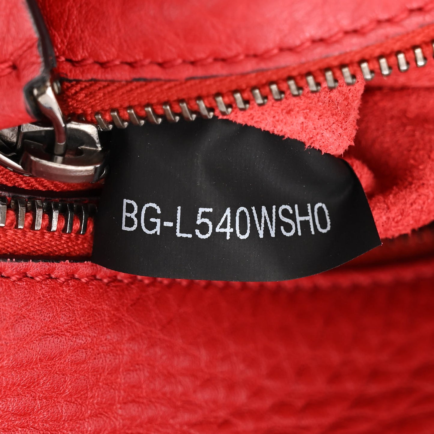 Pebbled Calfskin Small Rockstud Double Handle Tote Red