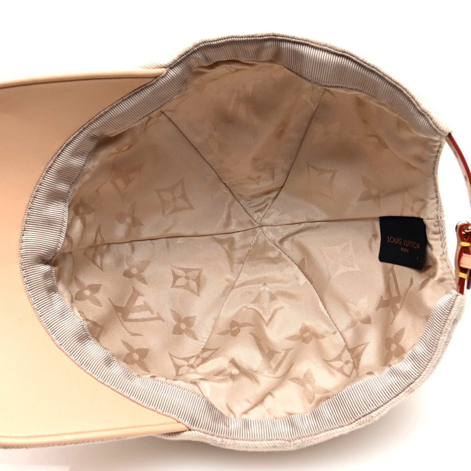 Louis Vuitton Cotton Monogram Essential Cap L Beige 7 of 8