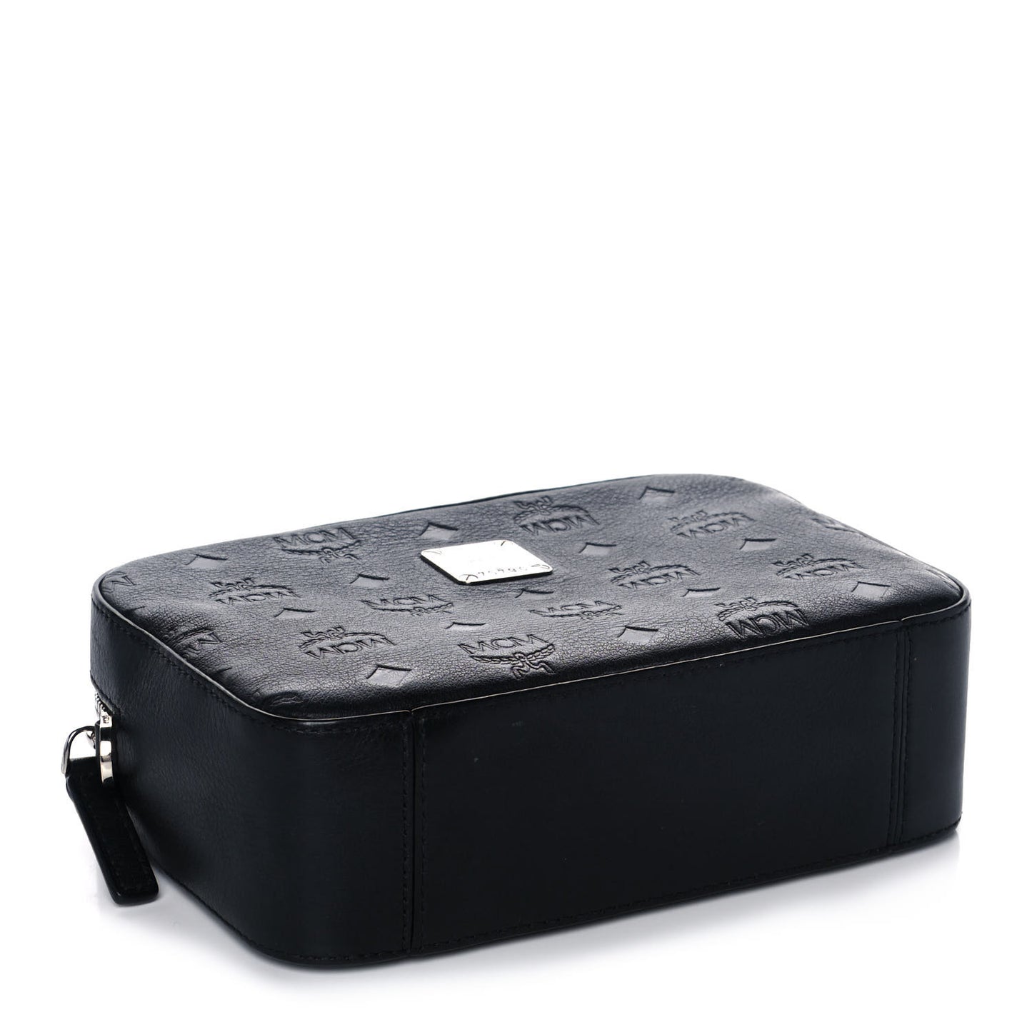 Calfskin Ottomar Monogram Klara Crossbody Bag Black