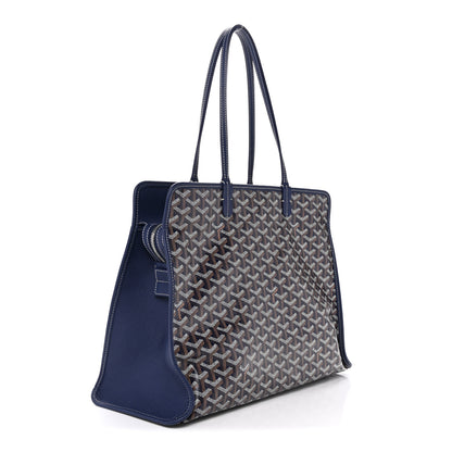 Goyard Goyardine Sac Hardy Pet Carrier PM Navy 4 of 12