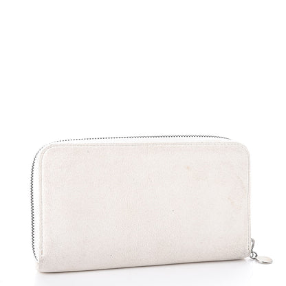Stella McCartney Shaggy Deer Falabella Zip Around Wallet White 3 of 12
