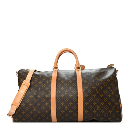 Louis Vuitton Monogram Keepall Bandouliere 55 1 of 11