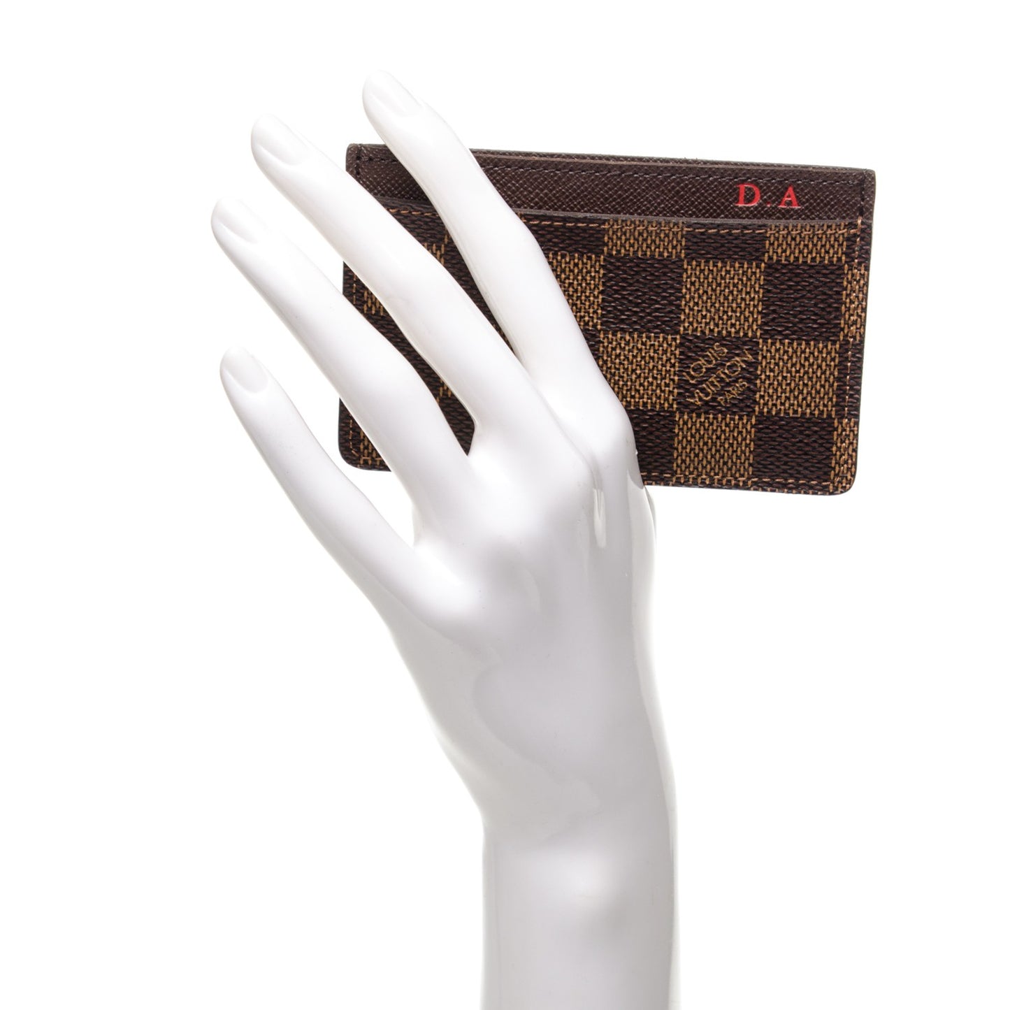 Damier Ebene Card Holder