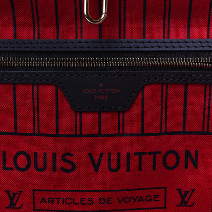 Louis Vuitton Damier Ebene Neo Neverfull MM 8 of 9