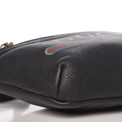Gucci Grained Calfskin Small Logo Belt Bag Black 8 of 10