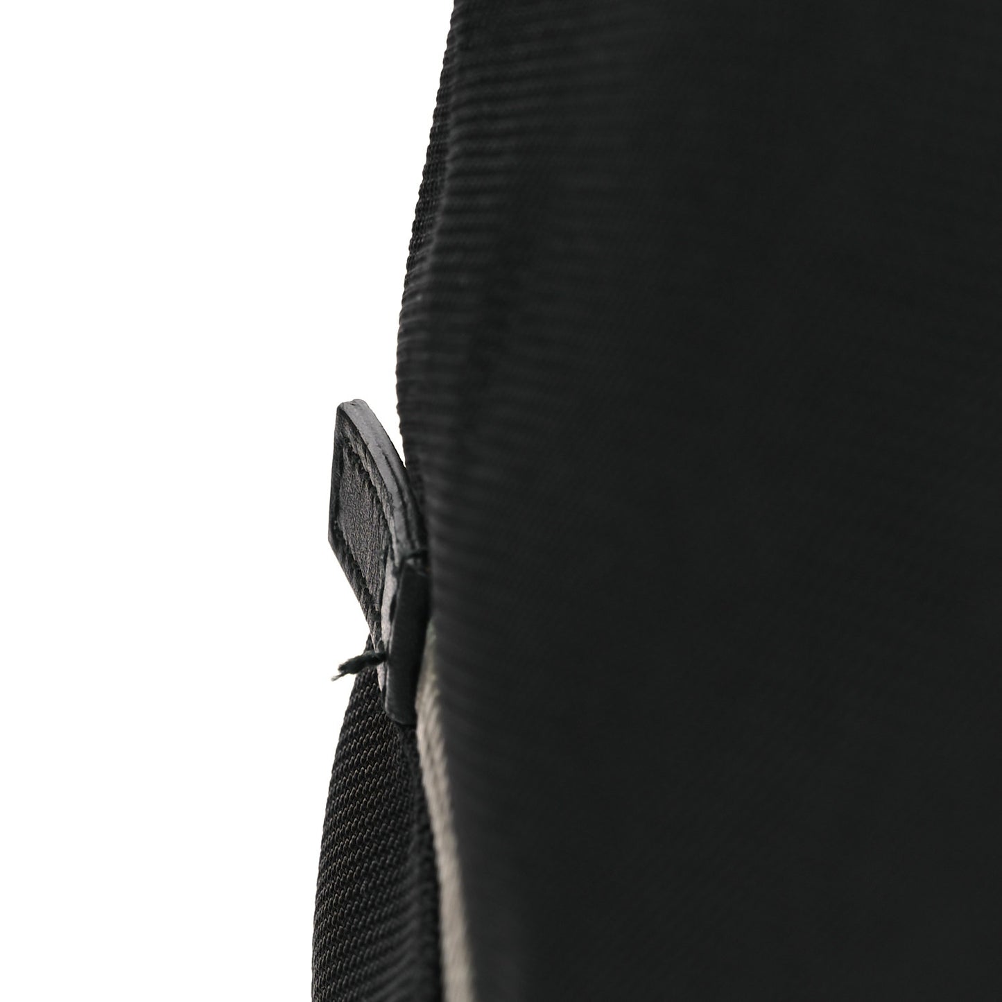 Techno Canvas Web Single Buckle Backpack Black