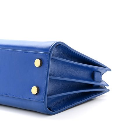 Saint Laurent Calfskin Nano Sac De Jour Royal Blue 9 of 15