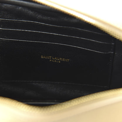 Saint Laurent Grain De Poudre Matelasse Monogram Mini Lou Camera Bag New Powder 8 of 9