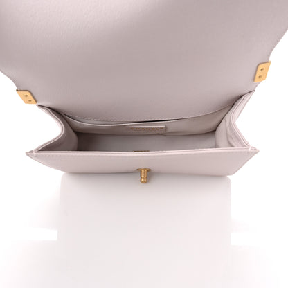 Chanel Caviar Quilted Chain Around Medium Boy Flap Light Purple 5 of 9