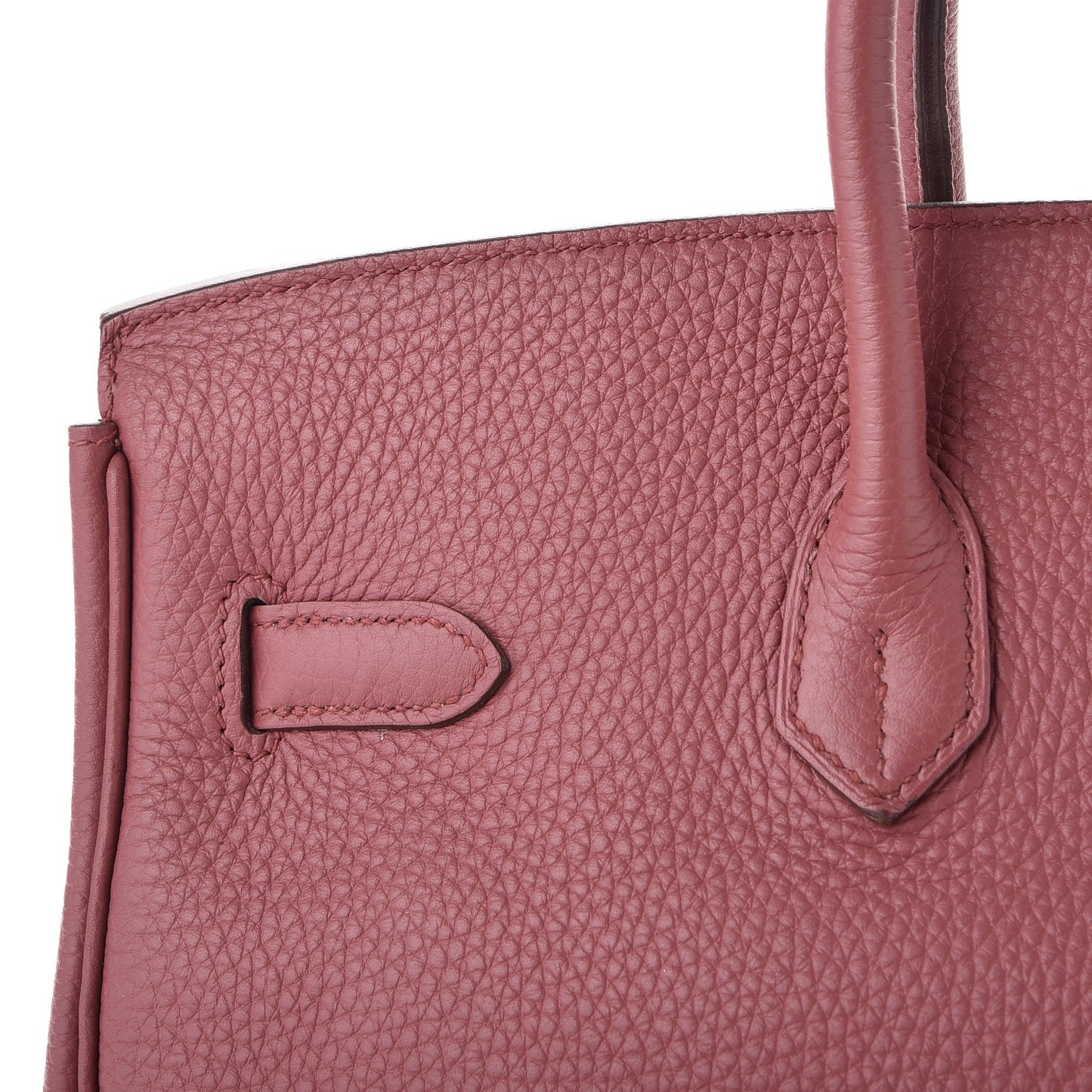 Taurillon Clemence Birkin 35 Bois de Rose
