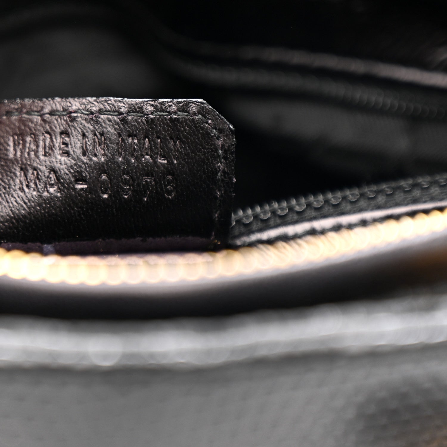 Christian Dior Lizard Medium Lady Dior Black 7 of 12