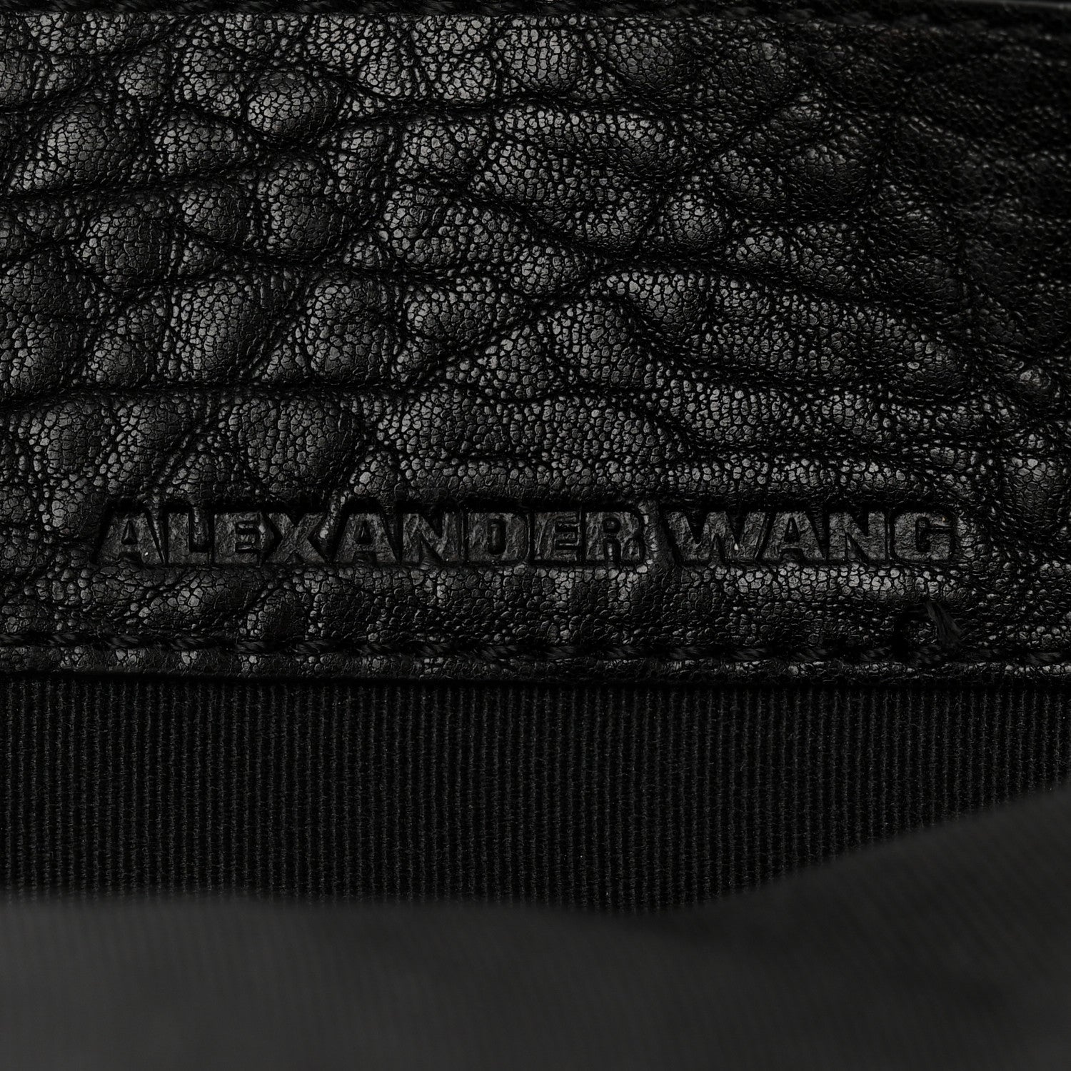 Alexander Wang Pebbled Lambskin Dumbo Backpack Black Rose Gold Hardware 6 of 11