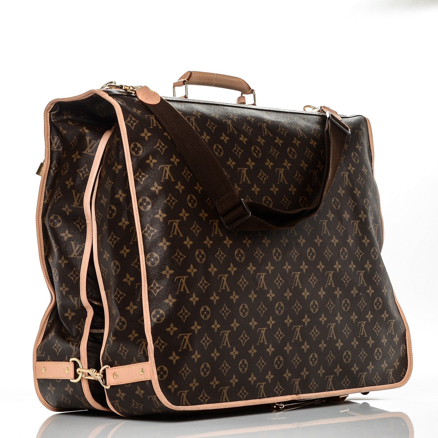 Louis Vuitton Monogram Garment Bag 5 Hangers 3 of 8