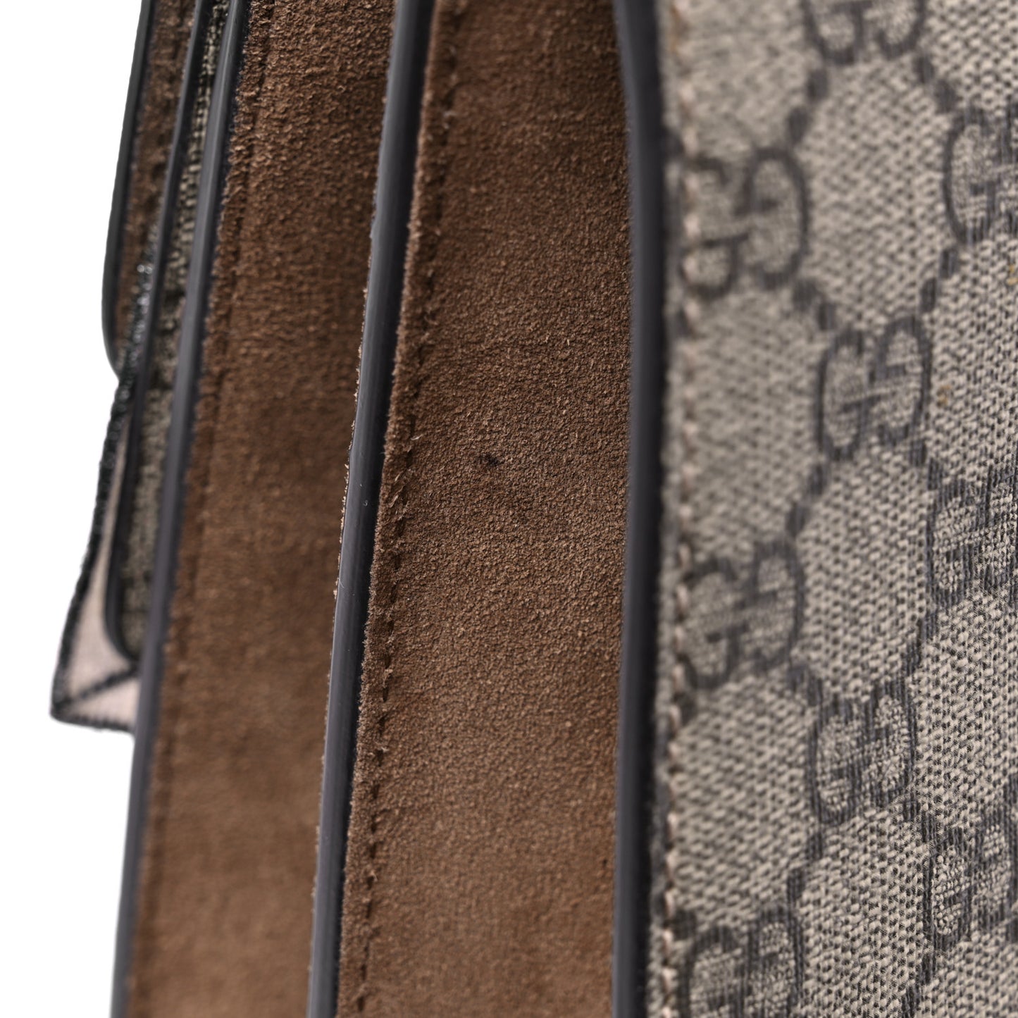 GG Supreme Monogram Lightning Embroidered Medium Dionysus Shoulder Bag Beige