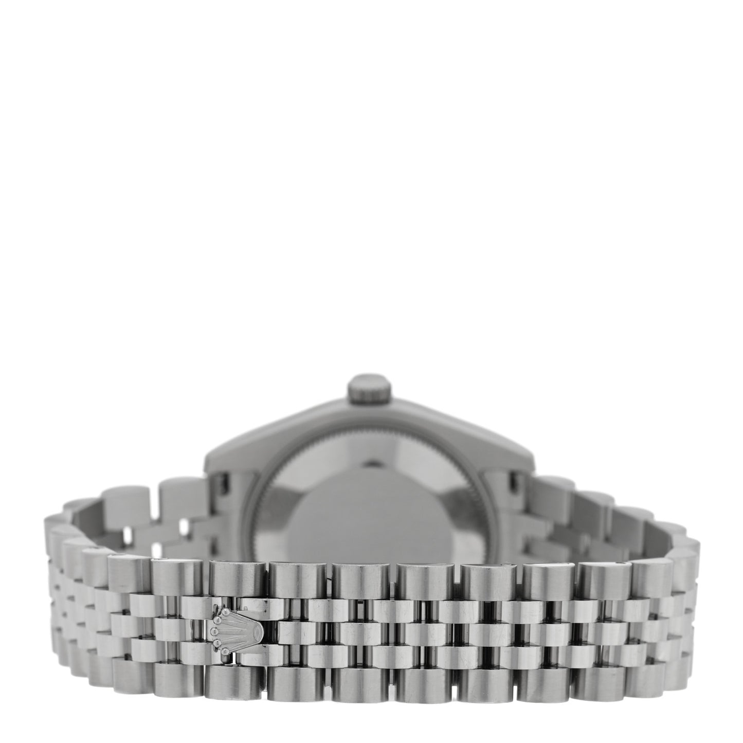 Stainless Steel 18K White Gold 31mm Oyster Perpetual Datejust Watch Black 178274