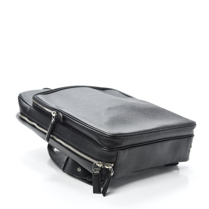 Prada Saffiano Cuir Briefcase Backpack Black 4 of 9