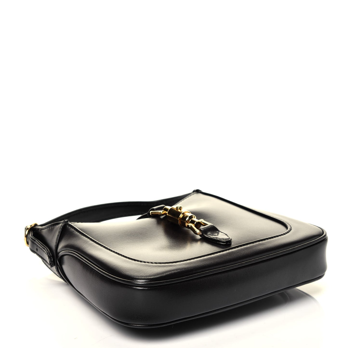 Boarded Dyana Lux Calfskin Mini Jackie 1961 Hobo Black