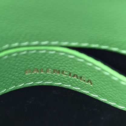 Balenciaga Grained Calfskin XXS Ville Top Handle Bag Light Green Fuchsia 6 of 9