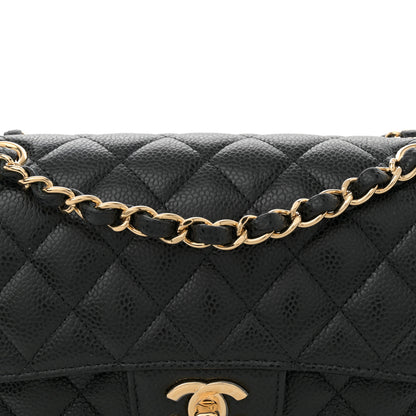 Chanel Caviar Quilted Small Double Flap Black 8 of 11